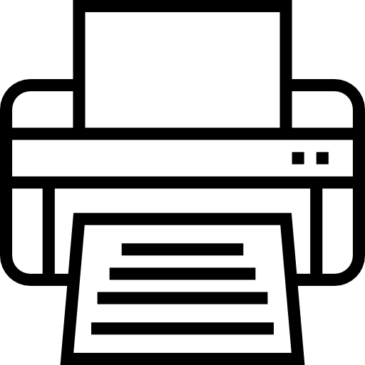 A coworking printer icon on a white background in Shek Mun, Hong Kong.